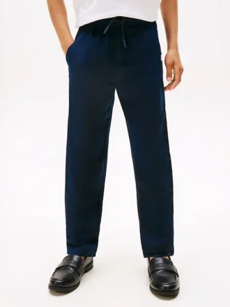 Pantaloni comodi in misto lino per bambini