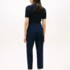 Pantaloni con tasche in cotone elasticizzato Pantaloni con tasche in cotone elasticizzato