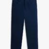 Pantaloni con tasche in cotone elasticizzato Pantaloni con tasche in cotone elasticizzato