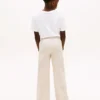 Pantaloni da bambino in cotone fiammato