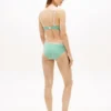 Pantaloni da bikini a righe in seersucker Pantaloni da bikini a righe in seersucker