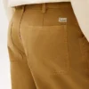 Pantaloni da carpentiere in taglia regolare tinti in capo