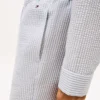 Pantaloni da notte a righe in seersucker Pantaloni da notte a righe in seersucker