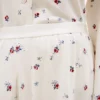 Pantaloni da notte in jersey con stampa floreale Pantaloni da notte in jersey con stampa floreale