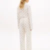 Pantaloni da notte in jersey con stampa floreale Pantaloni da notte in jersey con stampa floreale
