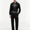 Pantaloni da notte in piqué con logo Hilfiger Pantaloni da notte in piqué con logo Hilfiger