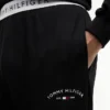 Pantaloni da notte in piqué con logo Hilfiger Pantaloni da notte in piqué con logo Hilfiger