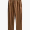 Pantaloni da notte in piqué con logo Hilfiger Pantaloni da notte in piqué con logo Hilfiger