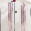 Pantaloni da notte in popeline a righe Pantaloni da notte in popeline a righe