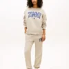 Pantaloni della tuta con logo Tommy in stile college Pantaloni della tuta con logo Tommy in stile college