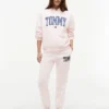 Pantaloni della tuta con logo Tommy in stile college Pantaloni della tuta con logo Tommy in stile college