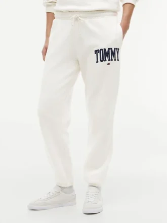 Pantaloni della tuta con logo Tommy in stile college