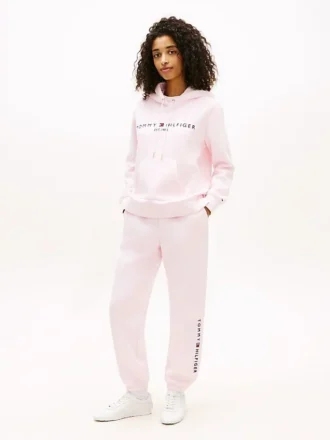 Pantaloni della tuta con logo Tommy ricamato