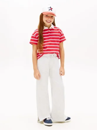Pantaloni della tuta da bambino con logo a stella in strass