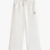 Pantaloni della tuta da bambino con logo a stella in strass Pantaloni della tuta da bambino con logo a stella in strass