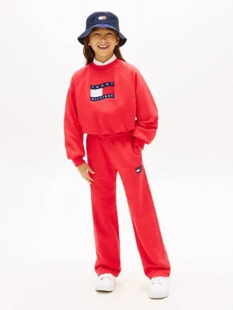 Pantaloni della tuta da bambino con logo Wavy Flag