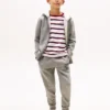 Pantaloni della tuta in felpa spazzolata da college per bambini Pantaloni della tuta in felpa spazzolata da college per bambini
