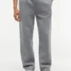 Pantaloni della tuta in felpa spazzolata dal taglio comodo Pantaloni della tuta in felpa spazzolata dal taglio comodo