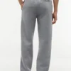 Pantaloni della tuta in felpa spazzolata dal taglio comodo Pantaloni della tuta in felpa spazzolata dal taglio comodo