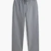 Pantaloni della tuta in felpa spazzolata dal taglio comodo Pantaloni della tuta in felpa spazzolata dal taglio comodo