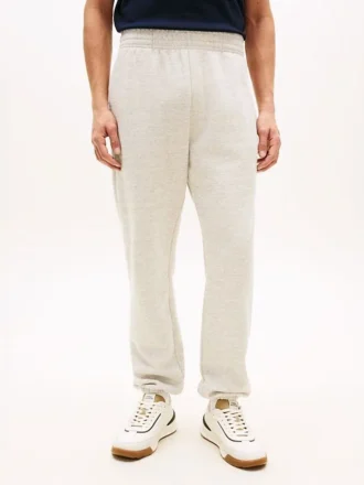 Pantaloni della tuta melange con logo Hilfiger Crest