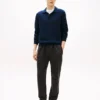 Pantaloni della tuta melange con logo Hilfiger Crest Pantaloni della tuta melange con logo Hilfiger Crest
