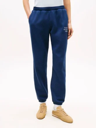 Pantaloni della tuta Monotype in tessuto melange