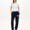 Pantaloni della tuta multicolori con logo Tommy in stile college Pantaloni della tuta multicolori con logo Tommy in stile college