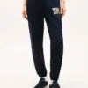 Pantaloni della tuta multicolori con logo Tommy in stile college Pantaloni della tuta multicolori con logo Tommy in stile college
