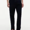 Pantaloni Dobby con elastico in vita Pantaloni Dobby con elastico in vita