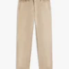 Pantaloni Dobby con elastico in vita