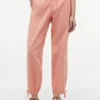 Pantaloni elasticizzati in misto lino e cotone Pantaloni elasticizzati in misto lino e cotone