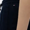 Pantaloni elasticizzati in misto lino e cotone Pantaloni elasticizzati in misto lino e cotone