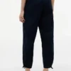 Pantaloni elasticizzati in misto lino e cotone Pantaloni elasticizzati in misto lino e cotone
