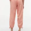 Pantaloni elasticizzati in misto lino e cotone Pantaloni elasticizzati in misto lino e cotone