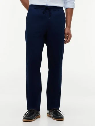 Pantaloni in cotone elasticizzato Pantaloni in cotone elasticizzato
