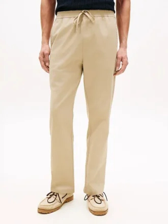 Pantaloni in cotone elasticizzato Pantaloni in cotone elasticizzato