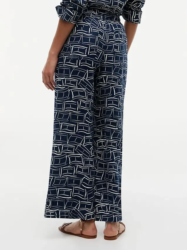 Pantaloni in lino dal taglio morbido Pantaloni in lino dal taglio morbido