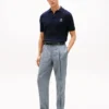 Pantaloni in lino Glen Plaid New York Label