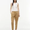 Pantaloni jogger cargo in cotone elasticizzato Pantaloni jogger cargo in cotone elasticizzato