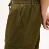 Pantaloni jogger cargo in cotone elasticizzato Pantaloni jogger cargo in cotone elasticizzato