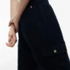 Pantaloni jogger cargo in cotone elasticizzato Pantaloni jogger cargo in cotone elasticizzato