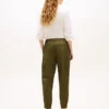 Pantaloni jogger cargo in cotone elasticizzato Pantaloni jogger cargo in cotone elasticizzato