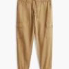 Pantaloni jogger cargo in cotone elasticizzato Pantaloni jogger cargo in cotone elasticizzato
