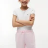Pantaloni jogger da bambino con logo Tommy in stile college Pantaloni jogger da bambino con logo Tommy in stile college