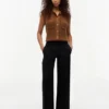 Pantaloni leggeri a gamba dritta in twill Pantaloni leggeri a gamba dritta in twill
