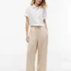 Pantaloni leggeri in misto lino