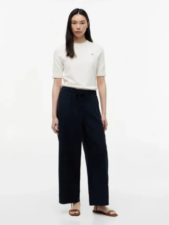 Pantaloni leggeri in misto lino