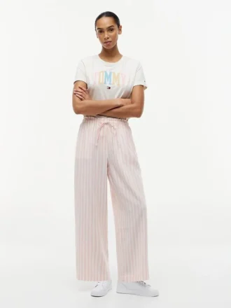 Pantaloni leggeri in misto lino
