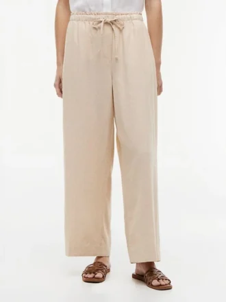 Pantaloni leggeri in misto lino
